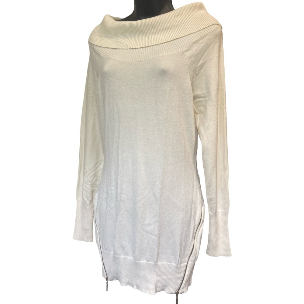Long Sleeve Dress with Cowl Neck